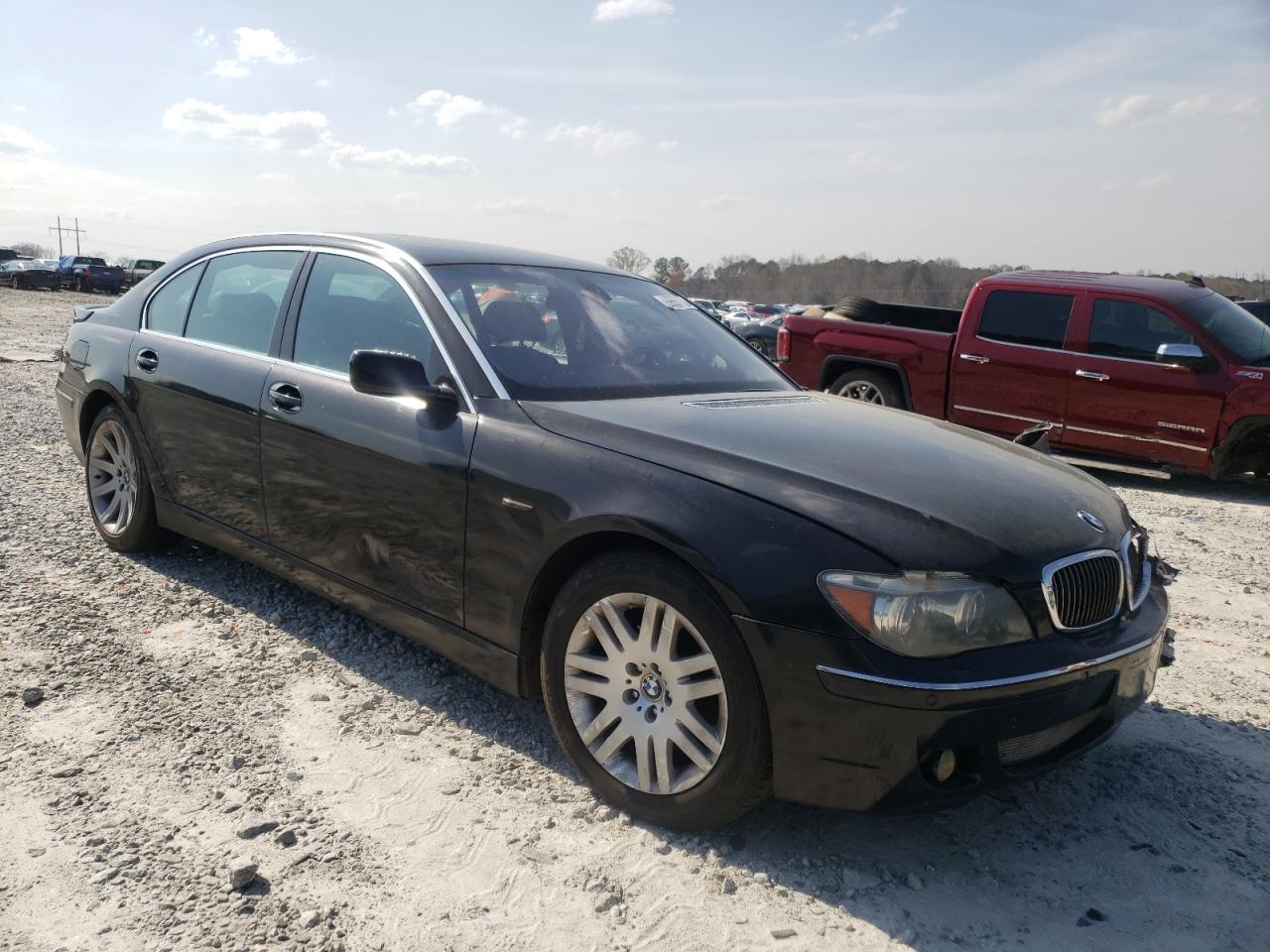 Photo 1 from auction – 2006 BMW 750 LI with VIN WBAHN83506DT34277