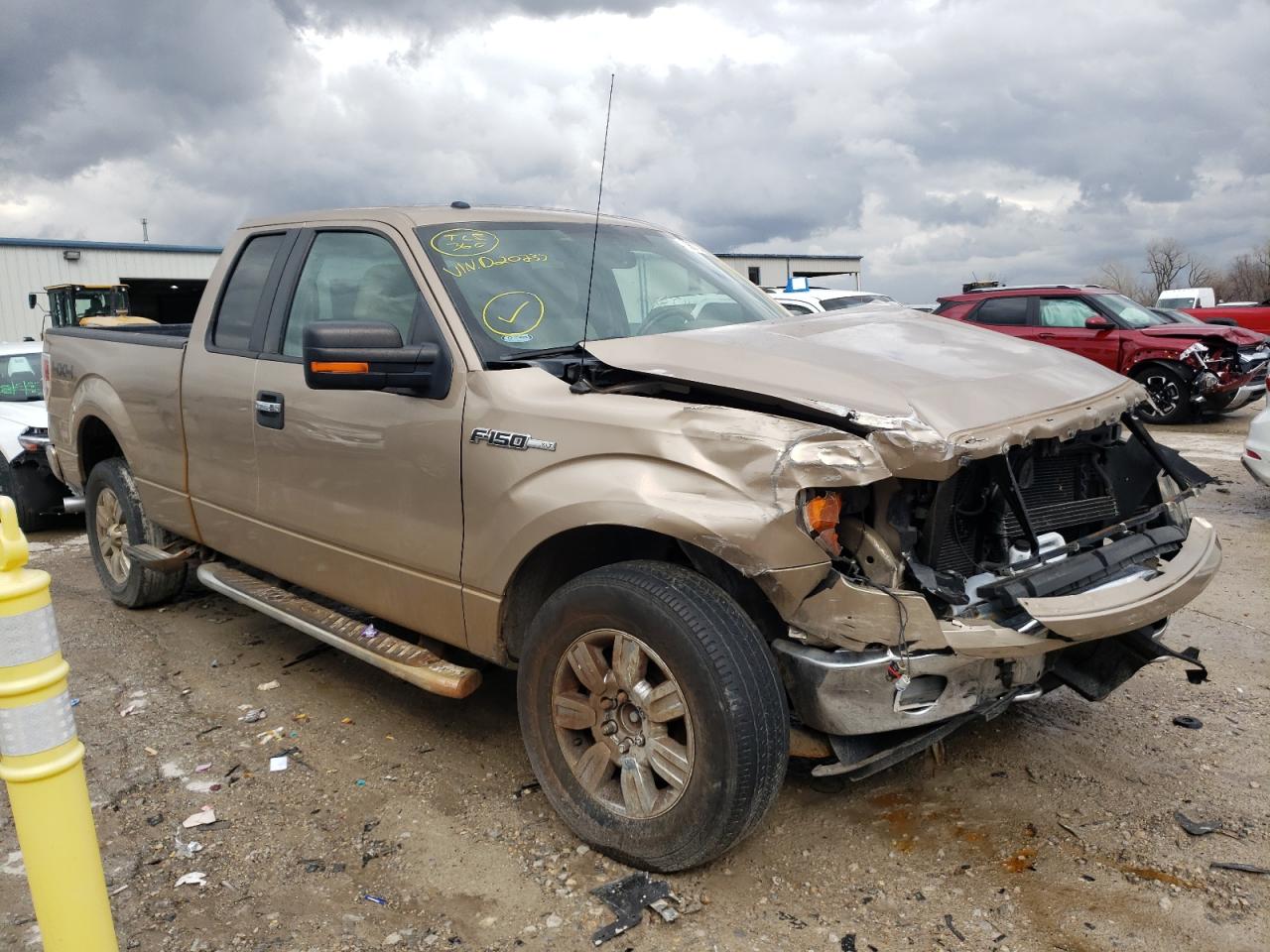 FORD F150 SUPER 2011 with VIN 1FTFX1EF7BKD20237 - Photo from auction