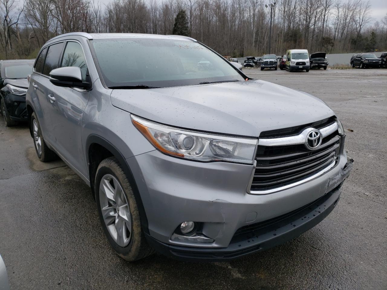 TOYOTA HIGHLANDER 2014 with VIN 5TDDKRFH3ES050280 - Photo from auction