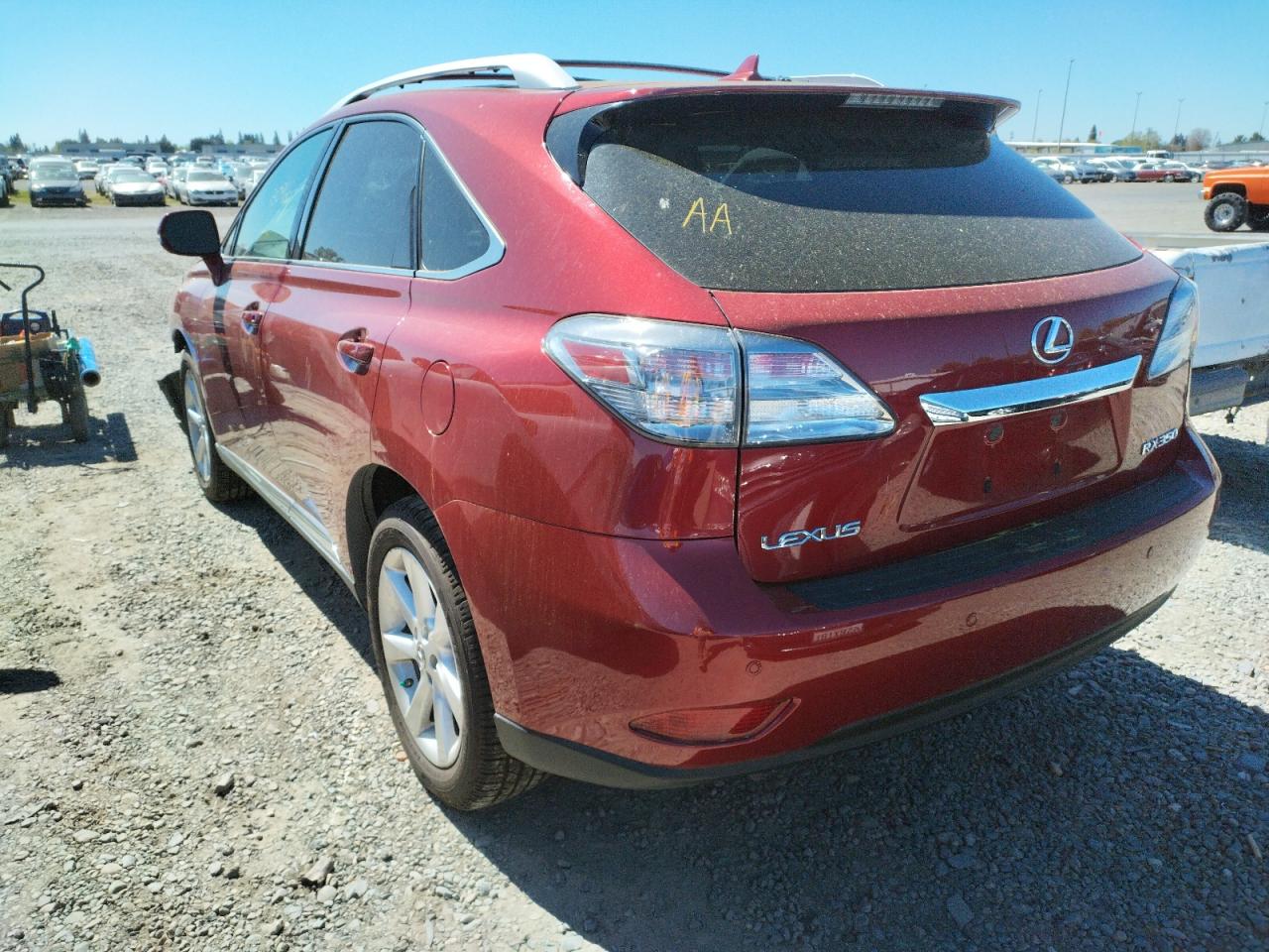 Фото 3 с аукциона – 2010 LEXUS RX 350 с VIN 2T2BK1BA8AC058228