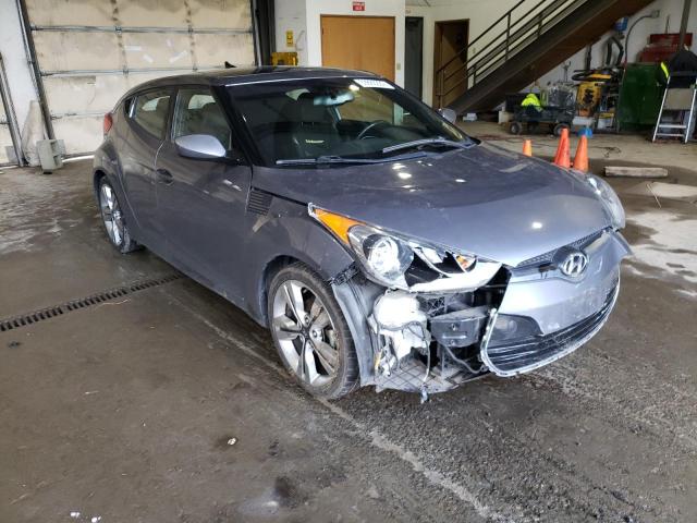 HYUNDAI VELOSTER 2016 with VIN KMHTC6AD2GU253277 - Photo from auction