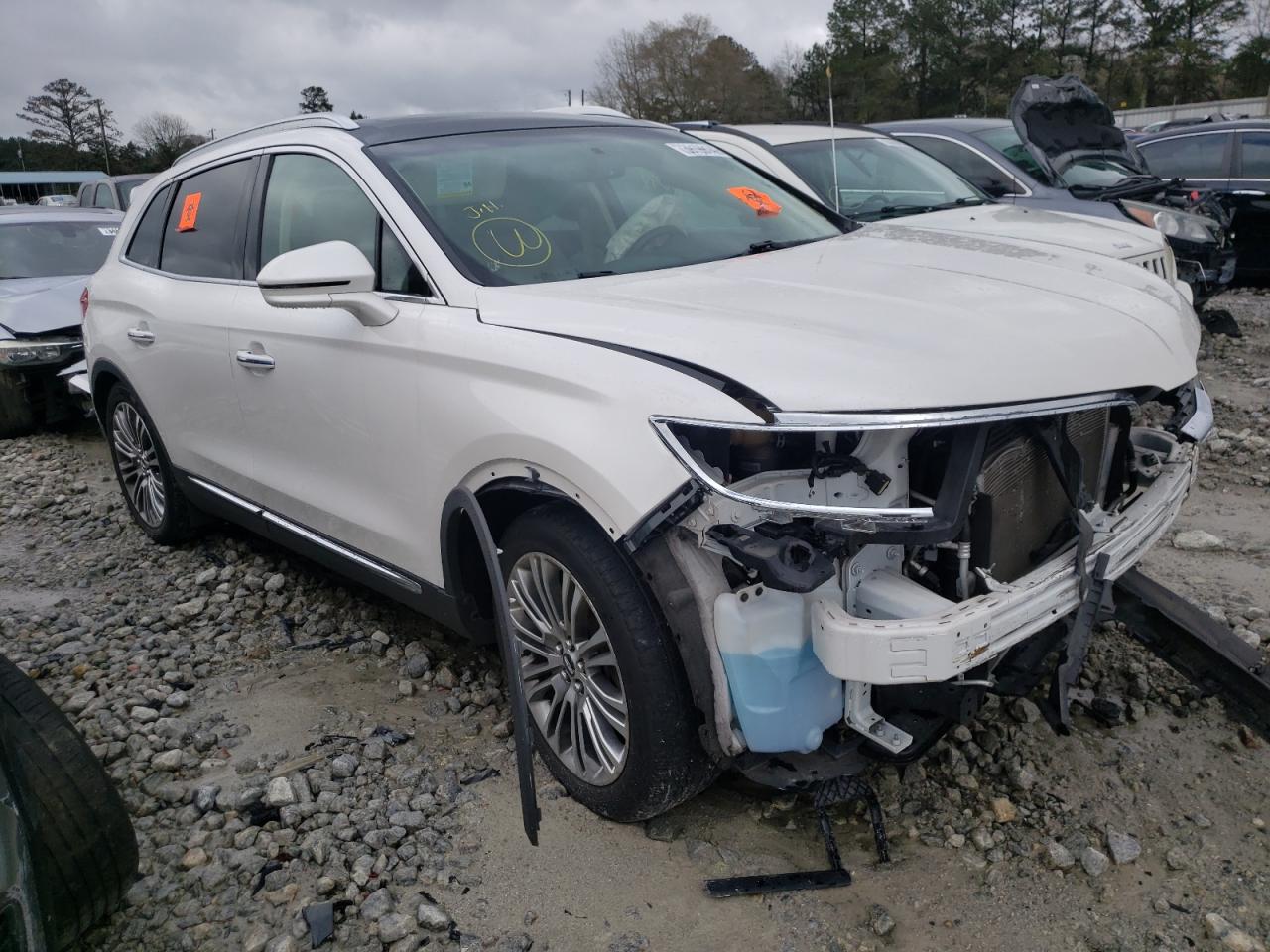 LINCOLN MKX RESERV 2016 with VIN 2LMTJ6LR7GBL80440 - Photo from auction
