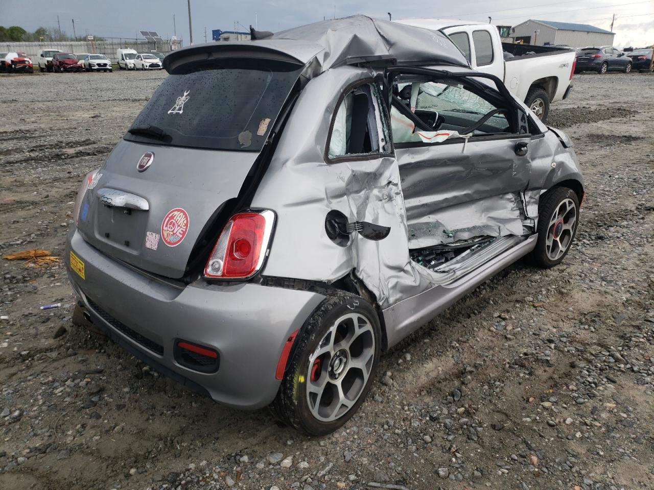 Photo 4 from auction – 2016 FIAT 500 SPORT with VIN 3C3CFFBRXGT133666