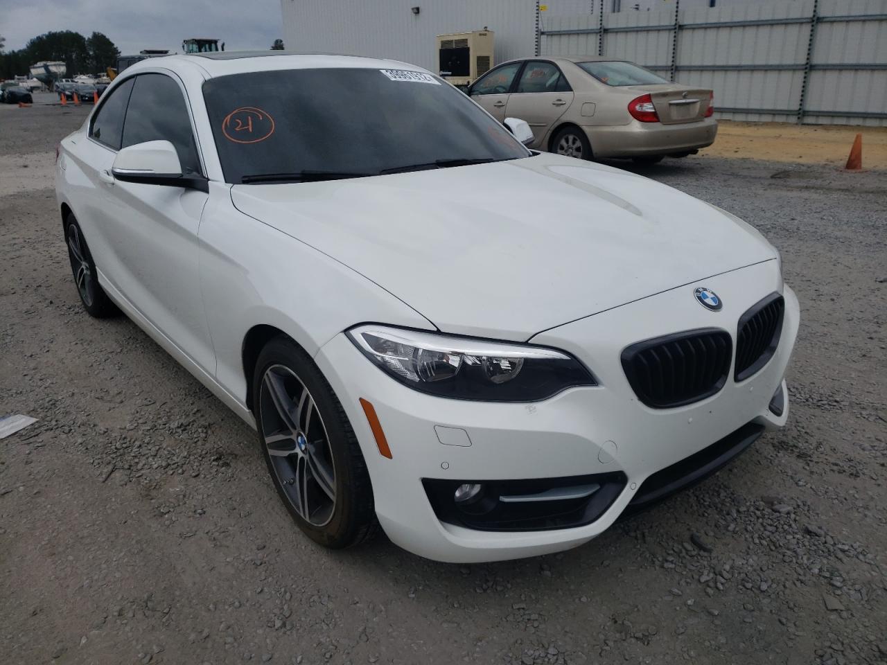 BMW 230XI 2017 with VIN WBA2H9C35H7A25734 - Photo from auction
