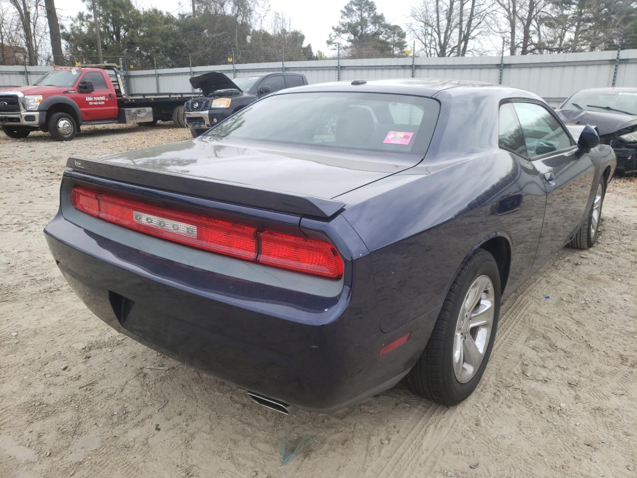 Photo 4 from auction – 2014 DODGE CHALLENGER with VIN 2C3CDYAG7EH293804