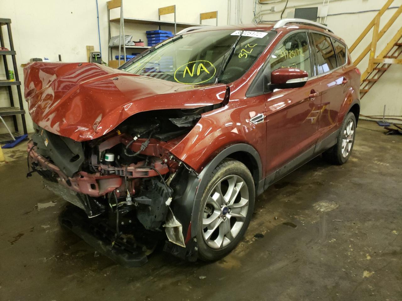 Photo 2 from auction – 2014 FORD ESCAPE TIT with VIN 1FMCU9J96EUE53070