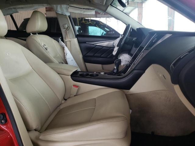 Photo 5 from auction – 2014 INFINITI Q50 BASE with VIN JN1BV7AP8EM693224
