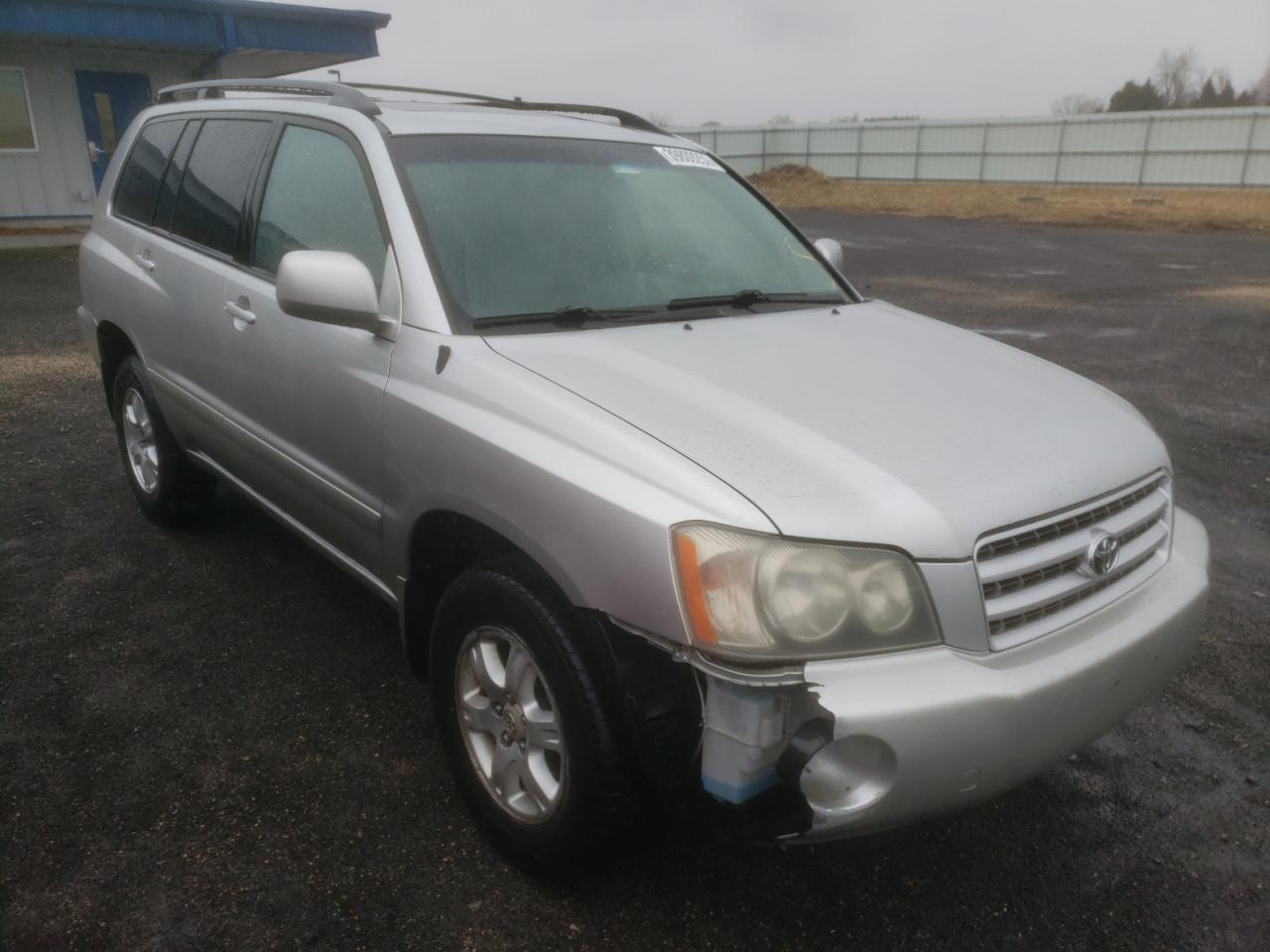 TOYOTA HIGHLANDER 2002 with VIN JTEHF21A920051080 - Photo from auction