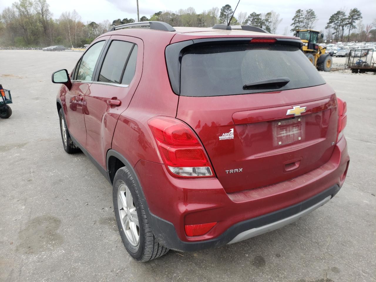 Photo 3 from auction – 2019 CHEVROLET TRAX 1LT with VIN 3GNCJLSBXKL311197