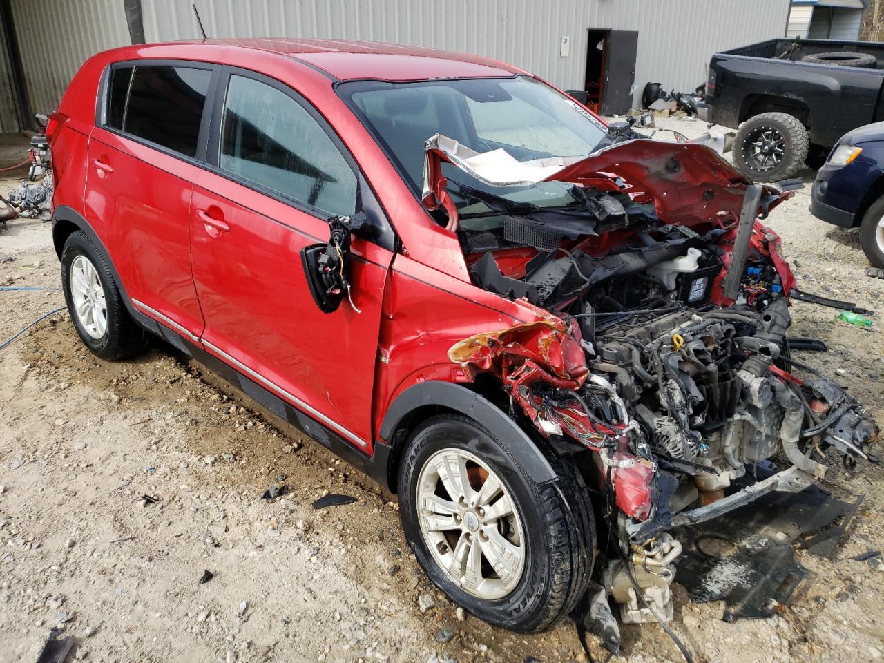 KIA SPORTAGE L 2011 with VIN KNDPB3A28B7076327 - Photo from auction