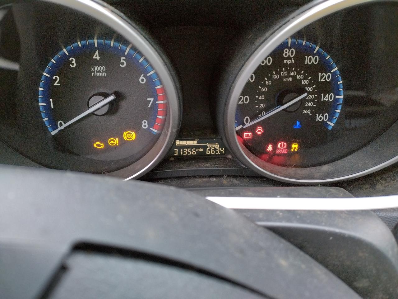 Photo 8 from auction – 2012 MAZDA 3 I with VIN JM1BL1V85C1670565