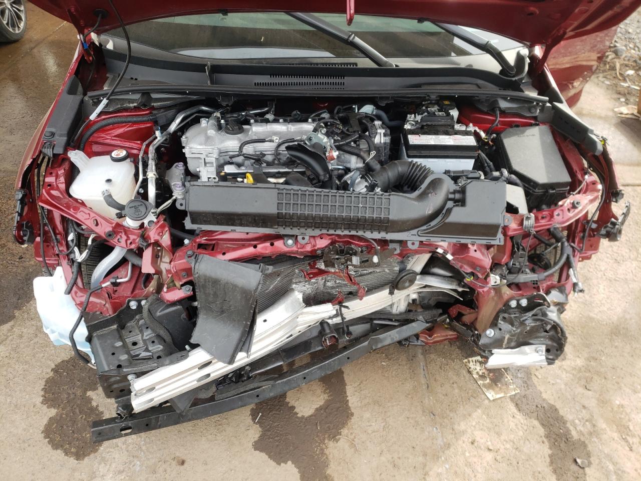 Photo 7 from auction – 2022 TOYOTA COROLLA LE with VIN 5YFEPMAE5NP282927
