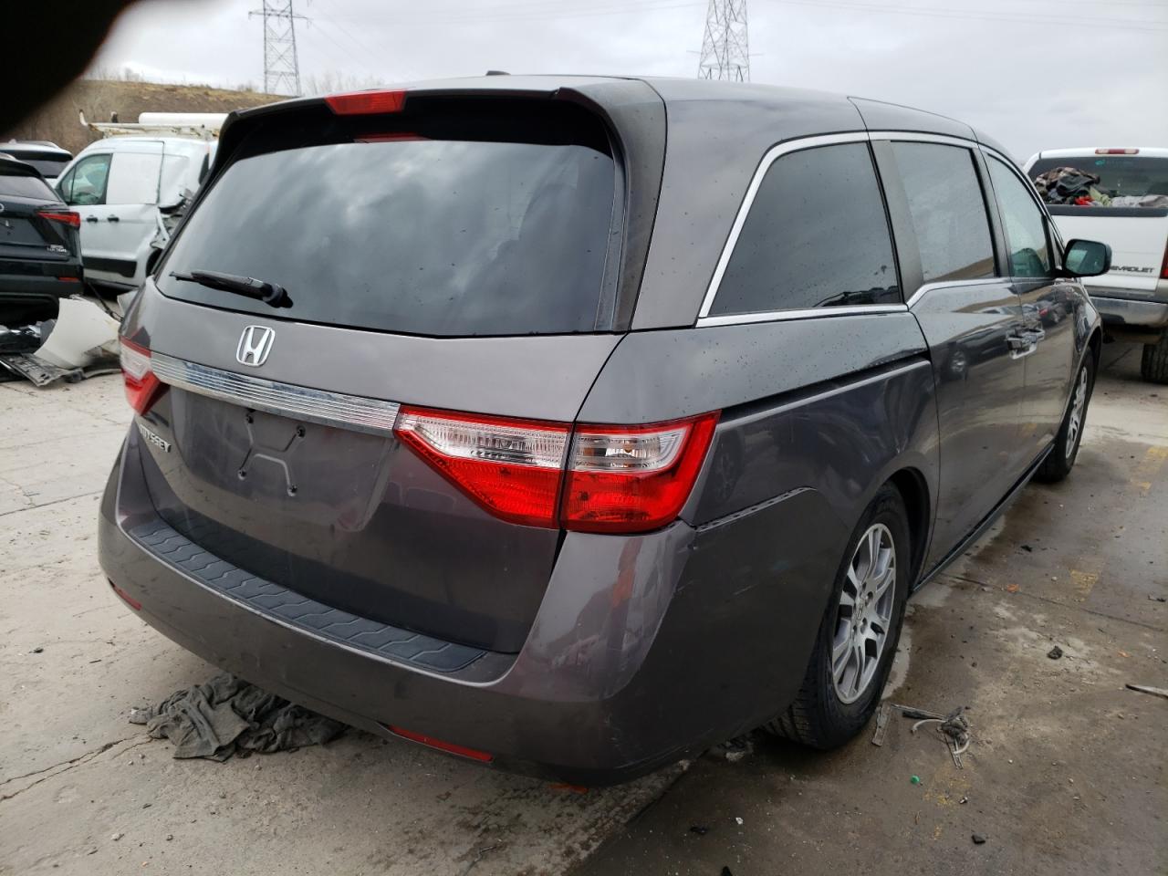 Photo 4 from auction – 2012 HONDA ODYSSEY EX with VIN 5FNRL5H66CB058513