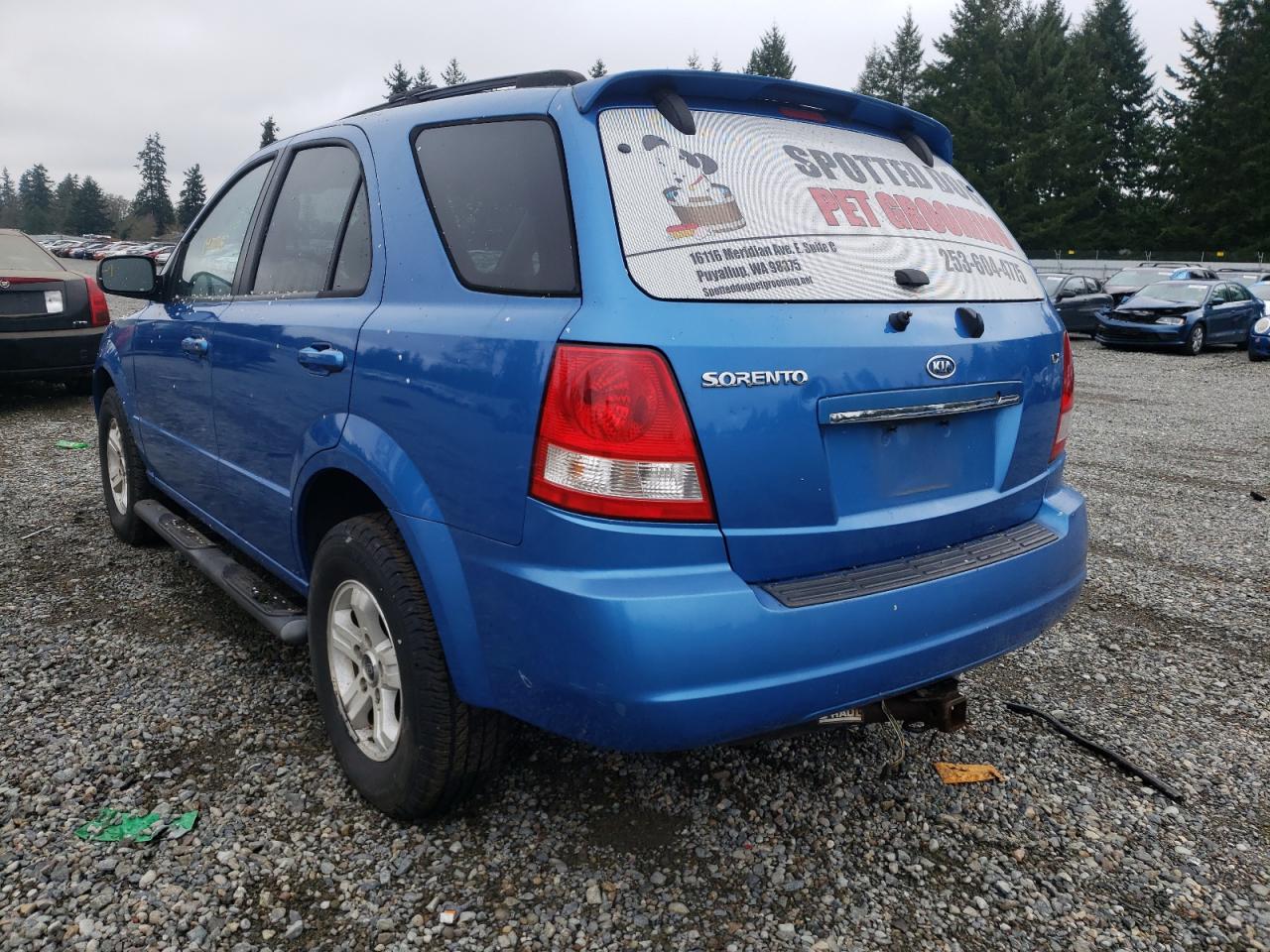 Photo 3 from auction – 2005 KIA SORENTO EX with VIN KNDJC733755456954