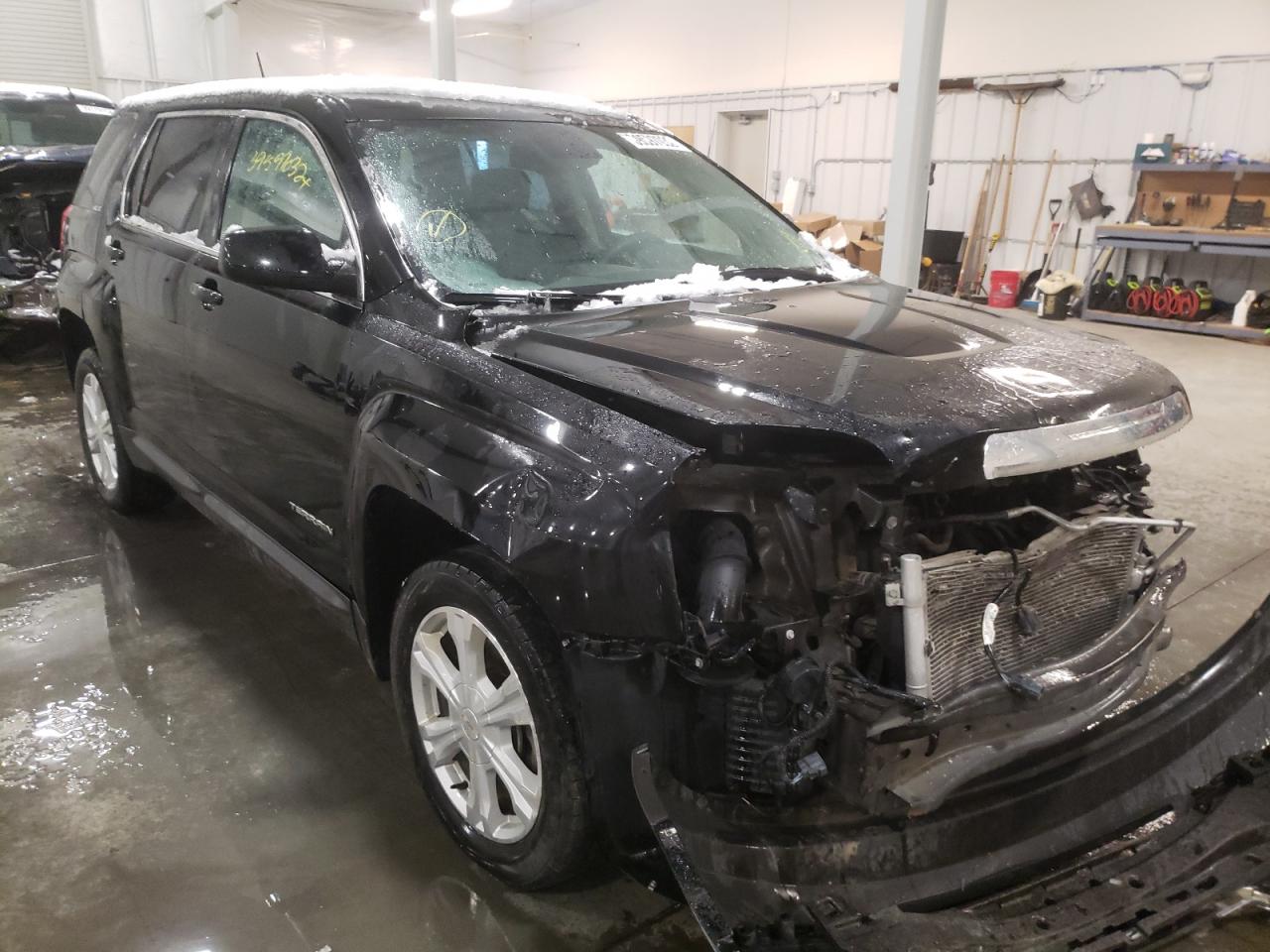 GMC TERRAIN SL 2017 with VIN 2GKFLSEKXH6332039 - Photo from auction