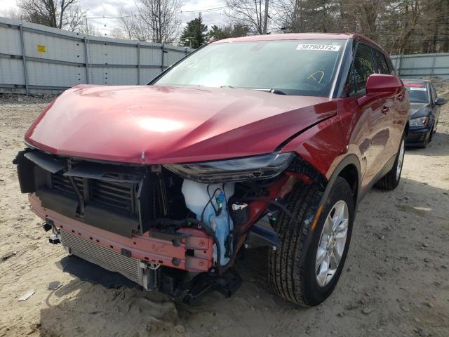 Photo 2 from auction – 2019 CHEVROLET BLAZER 2LT with VIN 3GNKBGRS8KS683827