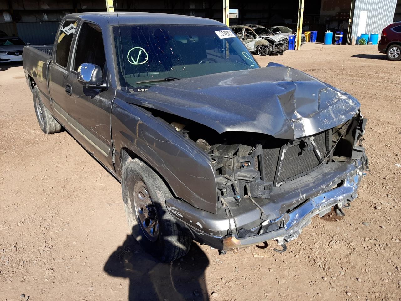 CHEVROLET SILVERADO 2006 with VIN 1GCEC19V86Z247224 - Photo from auction