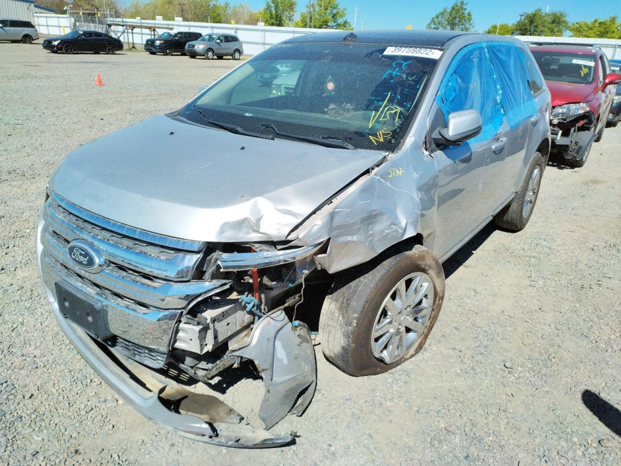 Photo 2 from auction – 2012 FORD EDGE SEL with VIN 2FMDK3JC4CBA08638