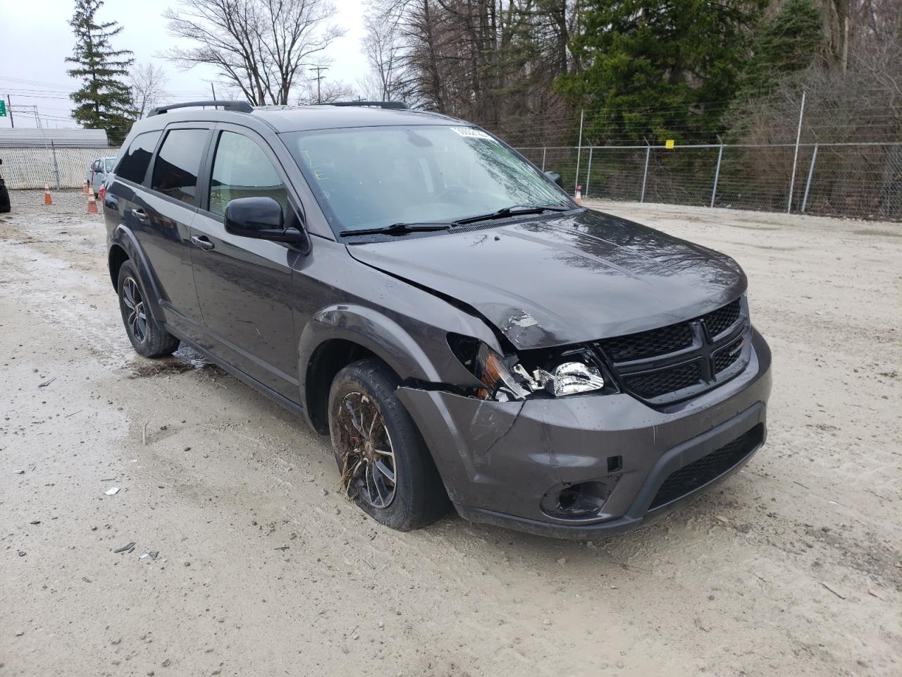 DODGE JOURNEY SE 2019 with VIN 3C4PDCBB8KT737617 - Photo from auction