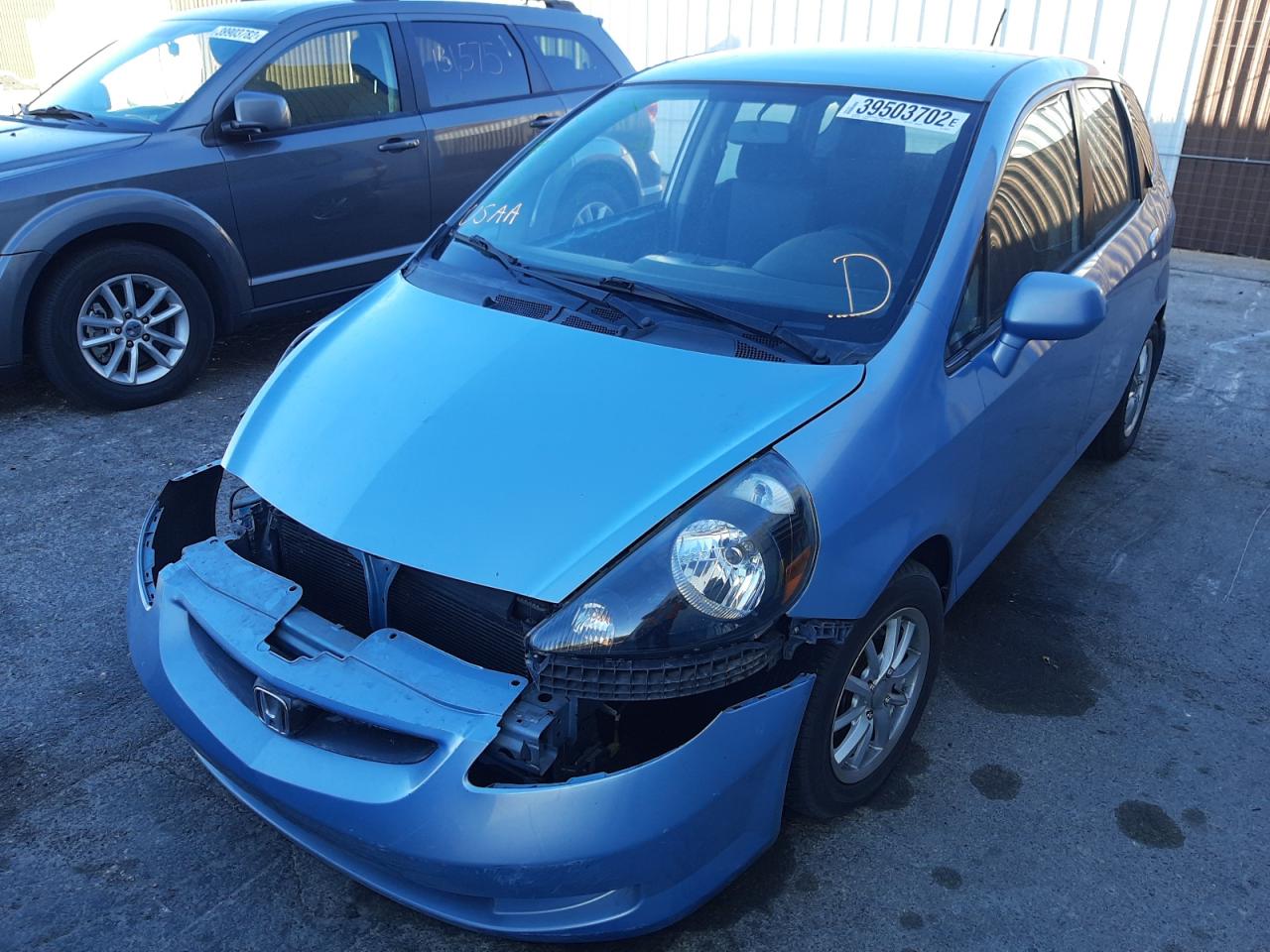 Photo 2 from auction – 2008 HONDA FIT with VIN JHMGD38488S005036