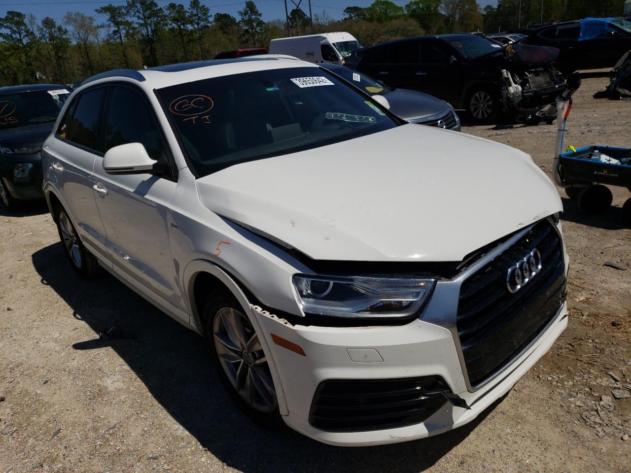 AUDI Q3 PREMIUM 2018 with VIN WA1BCCFS1JR023918 - Photo from auction