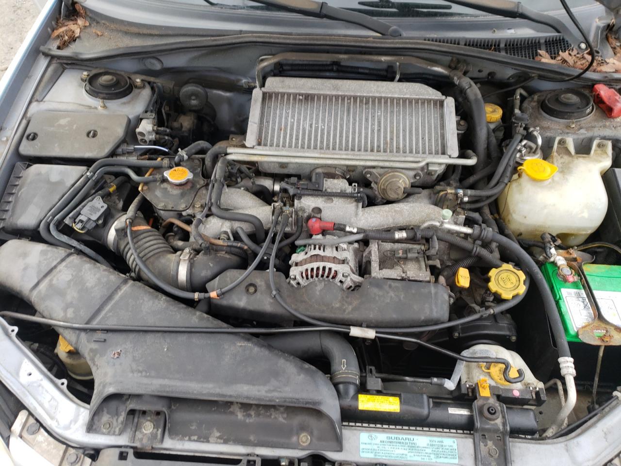 Photo 7 from auction – 2002 SUBARU IMPREZA WR with VIN JF1GD29662G525876