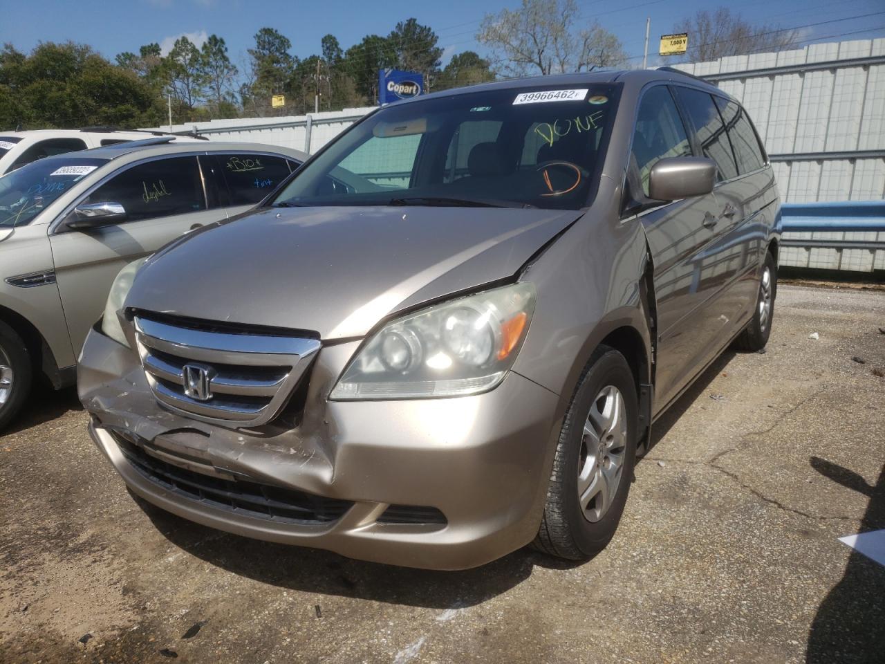 Photo 2 from auction – 2005 HONDA ODYSSEY EX with VIN 5FNRL38615B421839
