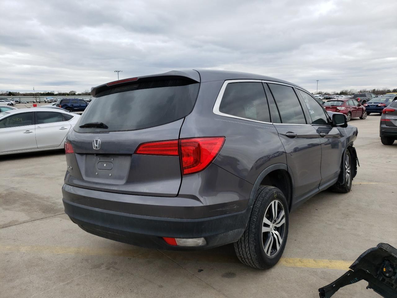 Photo 4 from auction – 2018 HONDA PILOT EX with VIN 5FNYF5H32JB006950
