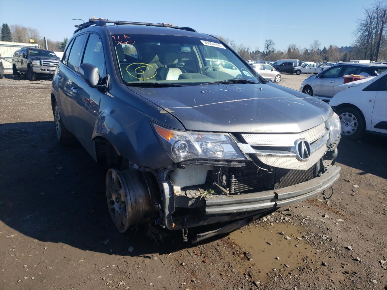 Photo 1 from auction – 2008 ACURA MDX TECHNO with VIN 2HNYD28368H532050