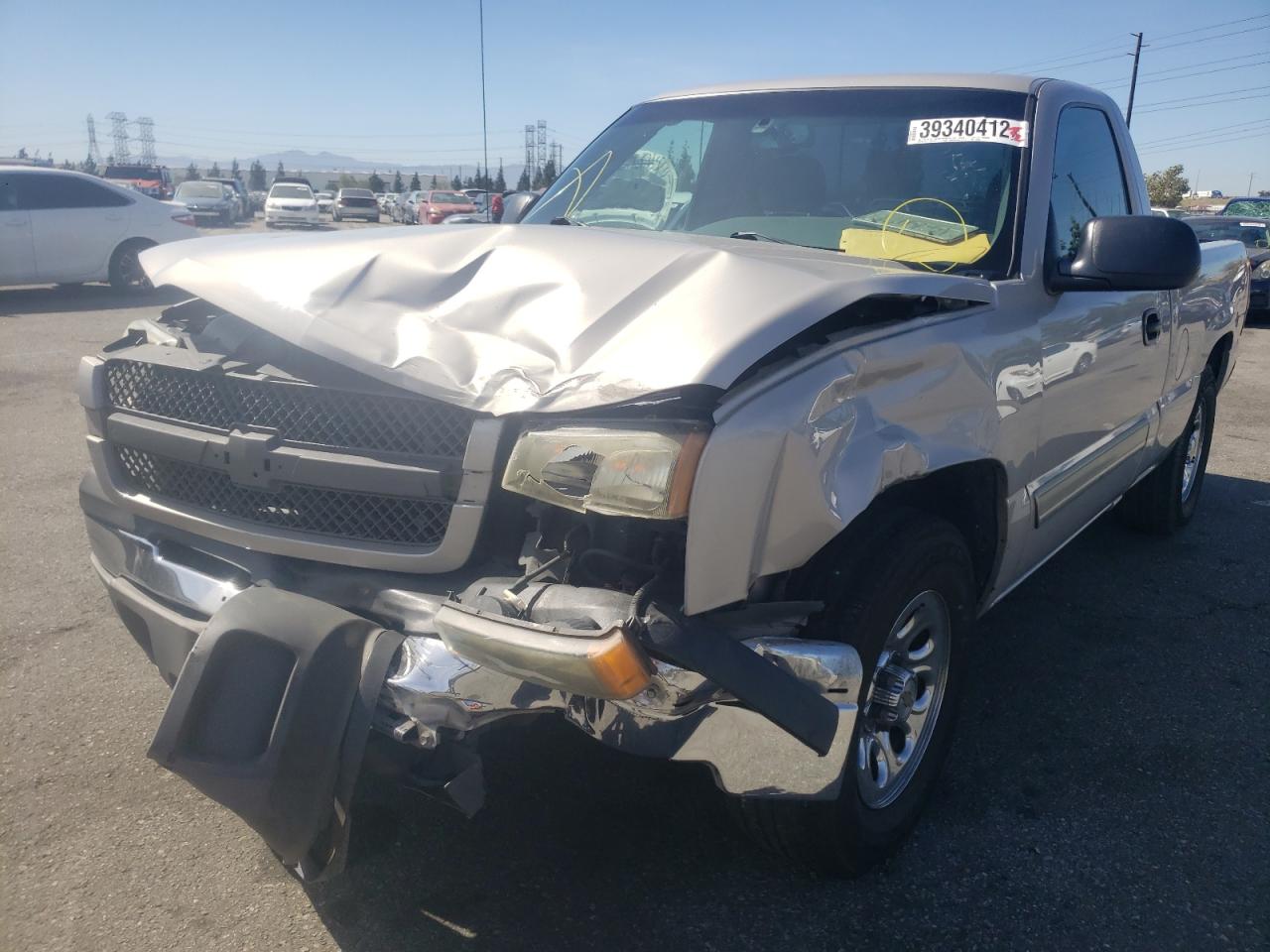 Photo 2 from auction – 2005 CHEVROLET SILVERADO with VIN 1GCEC14V55Z134255