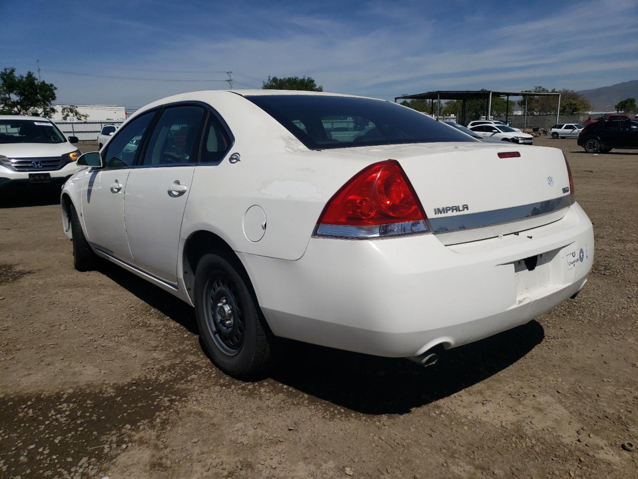 Photo 3 from auction – 2008 CHEVROLET IMPALA POL with VIN 2G1WS553981288789