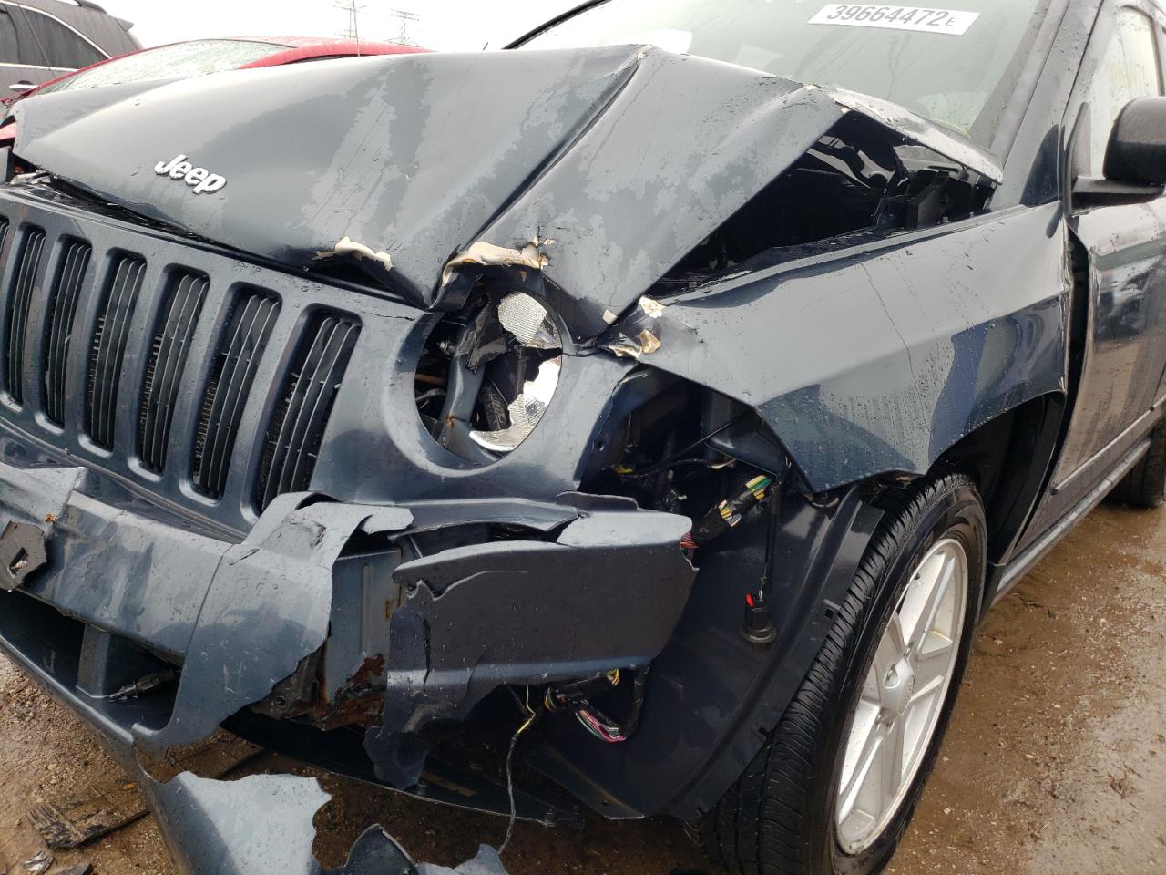 Photo 9 from auction – 2008 JEEP COMPASS SP with VIN 1J8FT47WX8D637395