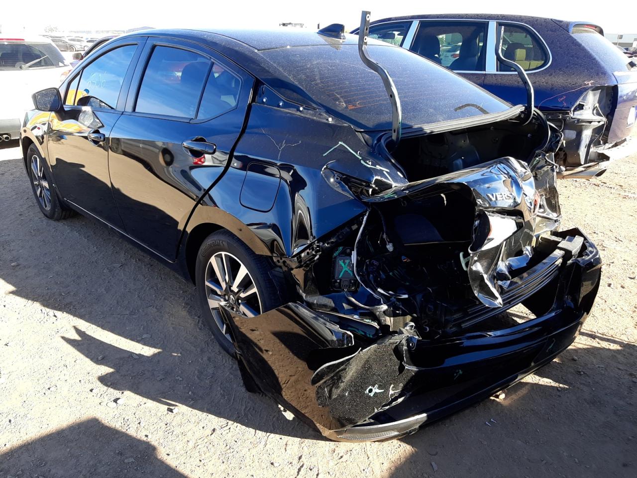 Photo 3 from auction – 2021 NISSAN VERSA SV with VIN 3N1CN8EV7ML903422