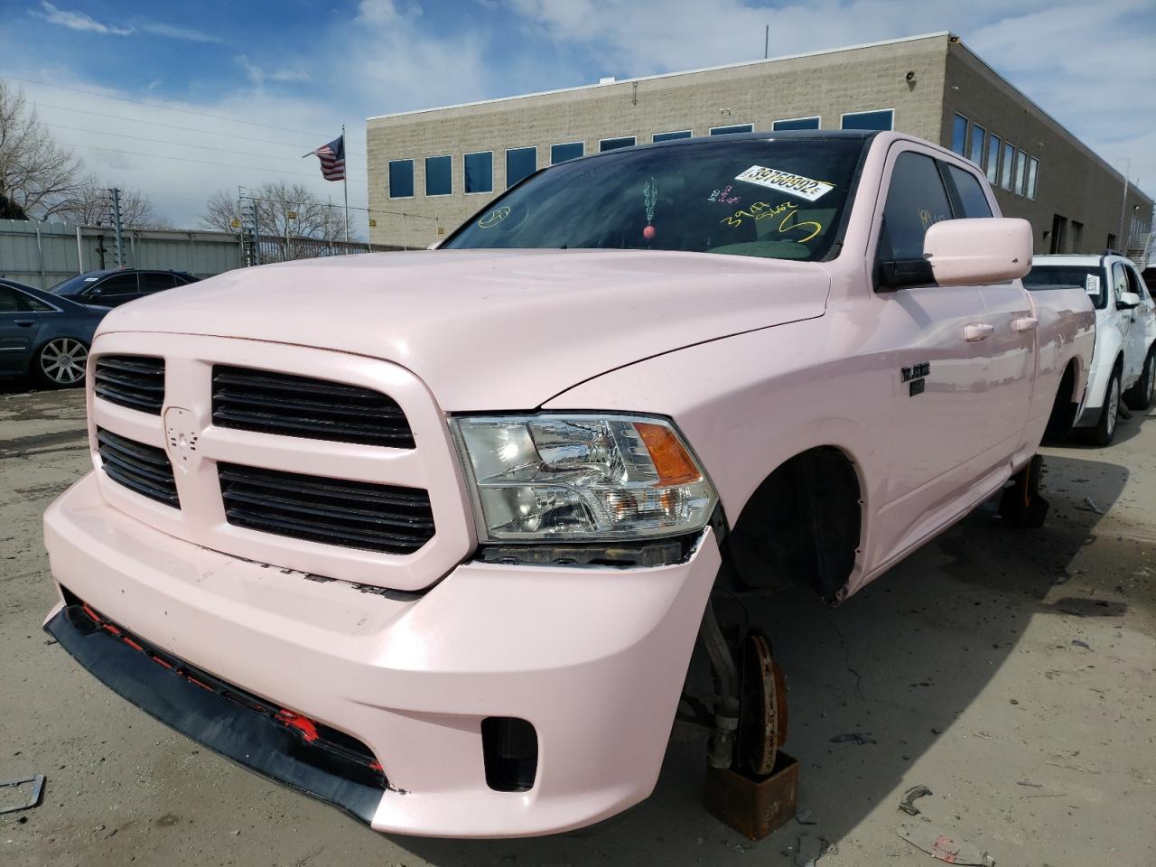 Photo 2 from auction – 2012 DODGE RAM 1500 S with VIN 1C6RD7GT6CS102519