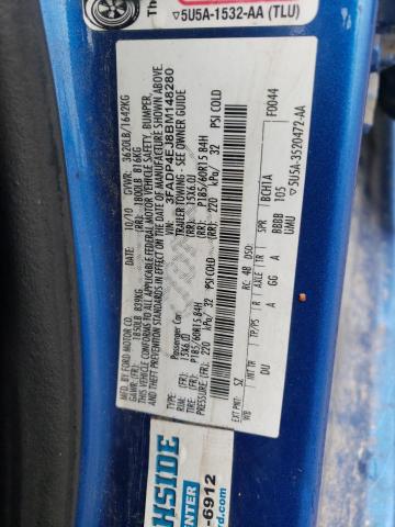 Photo 10 from auction – 2011 FORD FIESTA SE with VIN 3FADP4EJ8BM148280