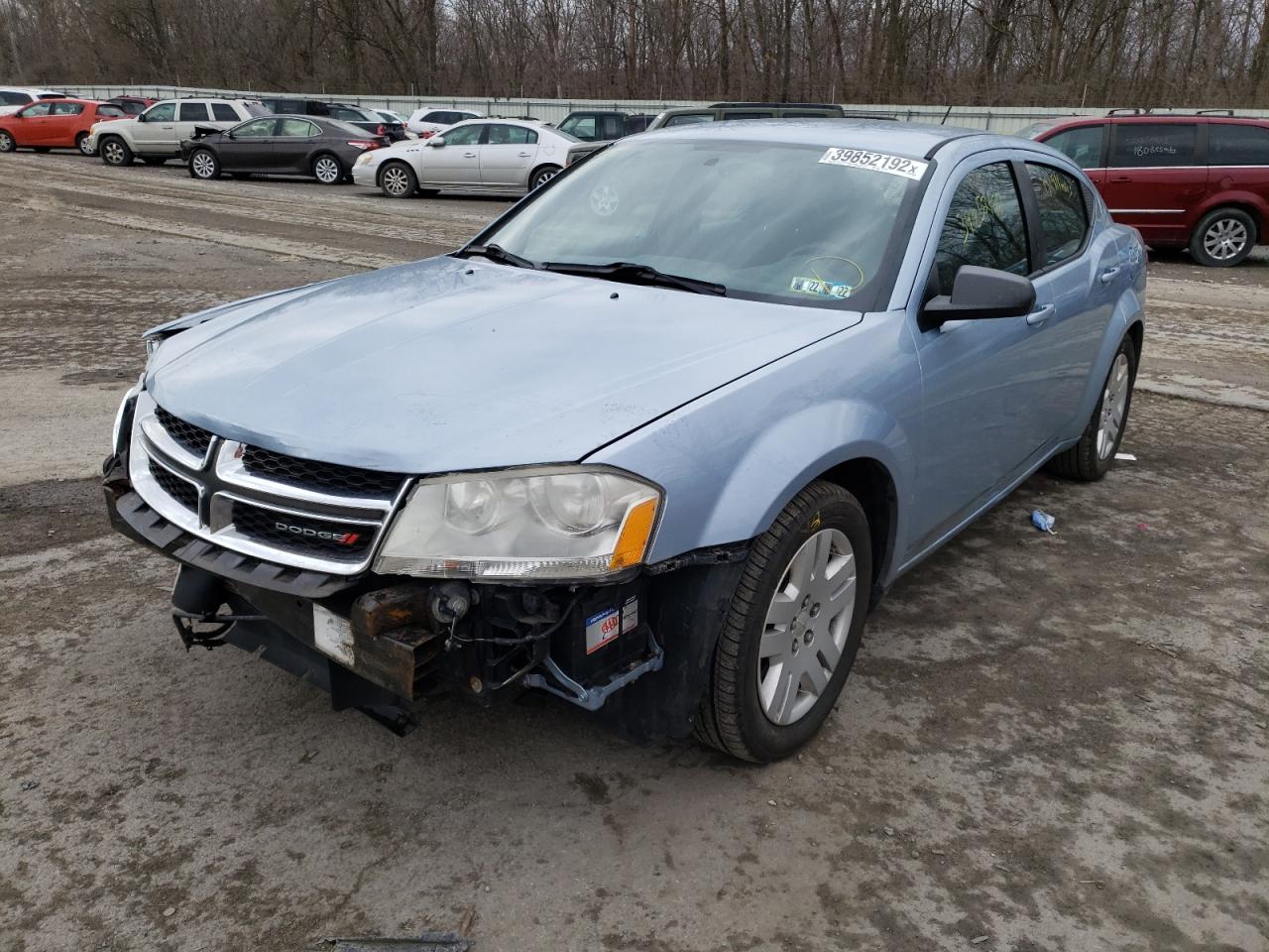 Photo 2 from auction – 2013 DODGE AVENGER SE with VIN 1C3CDZAB3DN753606
