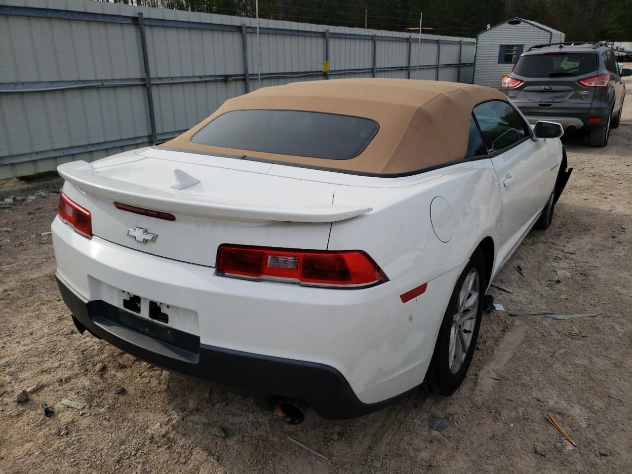 Photo 4 from auction – 2015 CHEVROLET CAMARO LT with VIN 2G1FD3D30F9279395