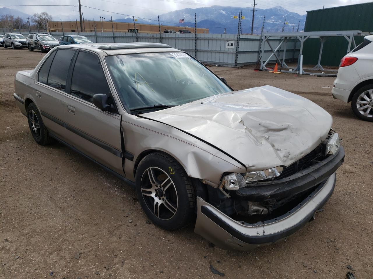 HONDA ACCORD EX 1990 with VIN JHMCB766XLC037151 - Photo from auction