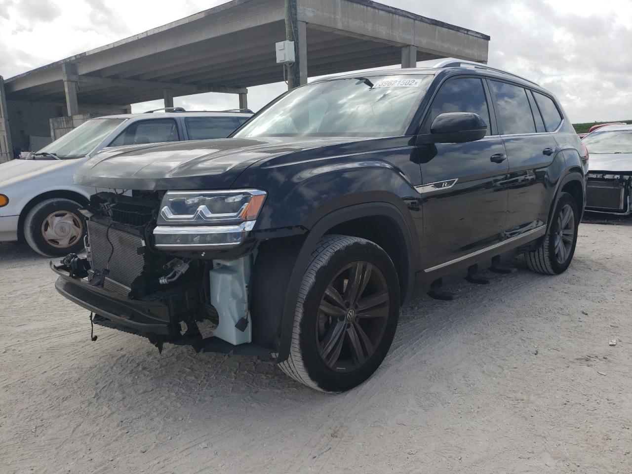 Photo 2 from auction – 2019 VOLKSWAGEN ATLAS SEL with VIN 1V2SR2CA7KC619404
