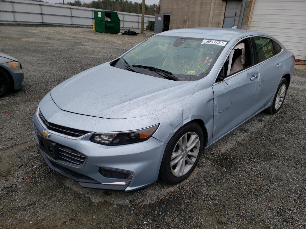 Photo 2 from auction – 2018 CHEVROLET MALIBU LT with VIN 1G1ZD5ST8JF210823