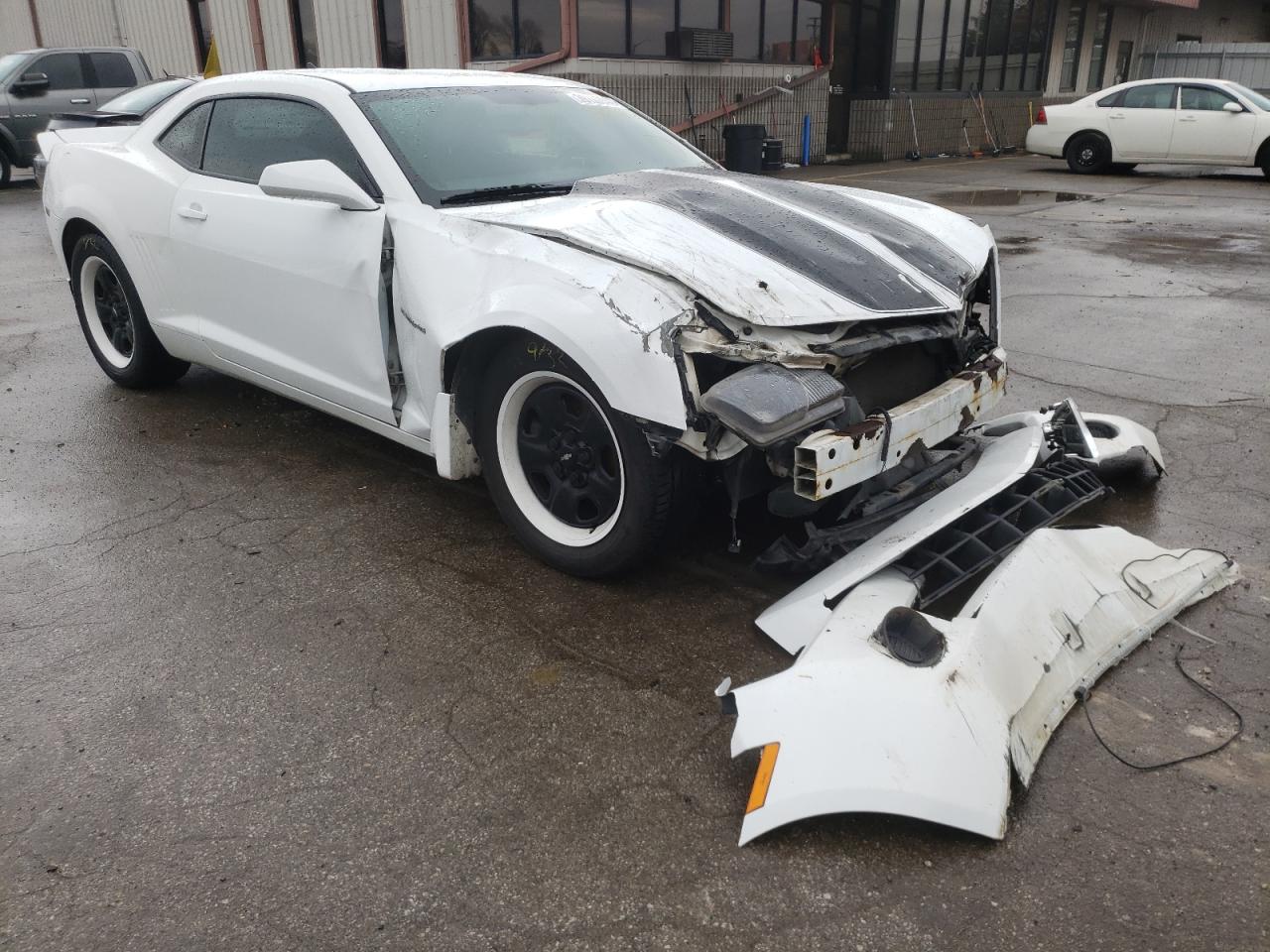 CHEVROLET CAMARO LS 2012 with VIN 2G1FA1E31C9210500 - Photo from auction