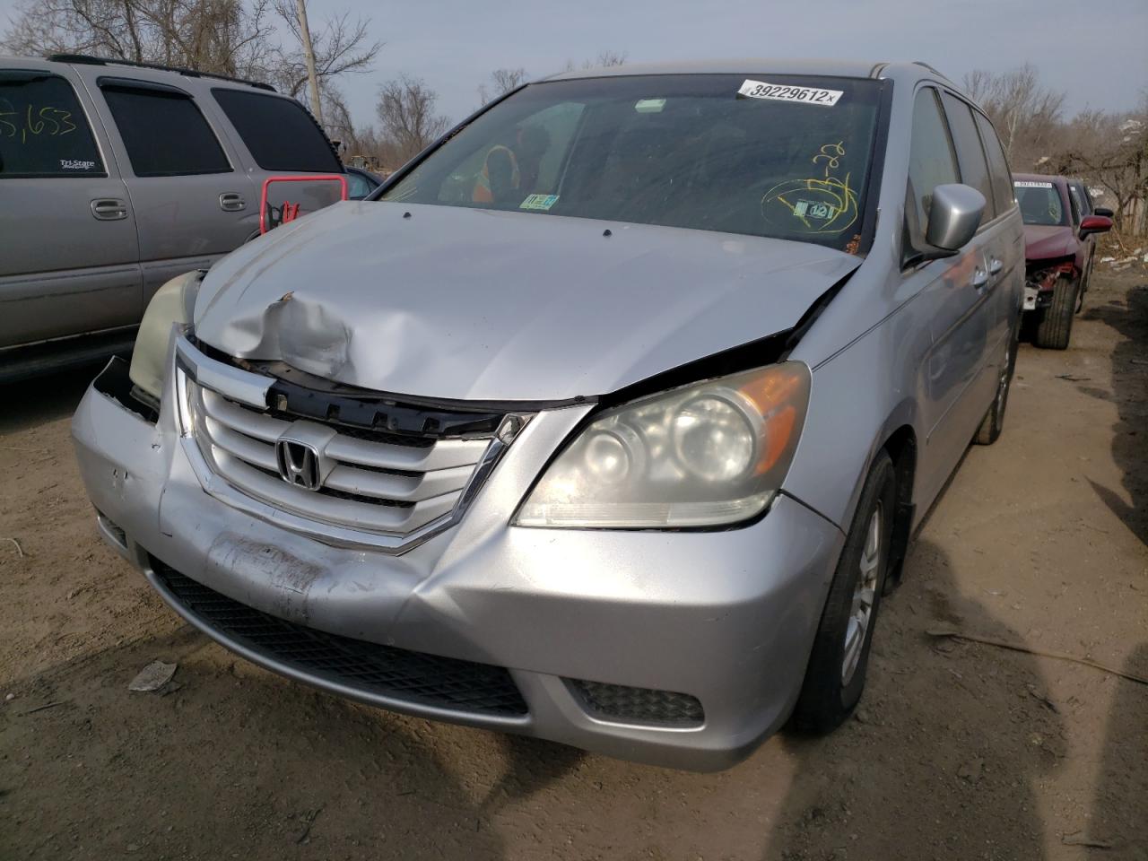 Photo 2 from auction – 2010 HONDA ODYSSEY EX with VIN 5FNRL3H59AB010741