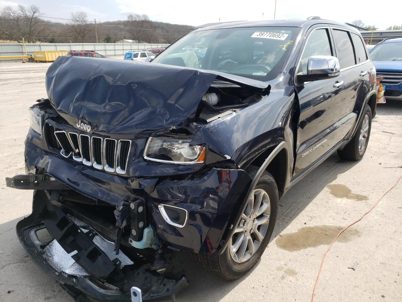 Photo 2 from auction – 2014 JEEP GRAND CHER with VIN 1C4RJFBG6EC347484