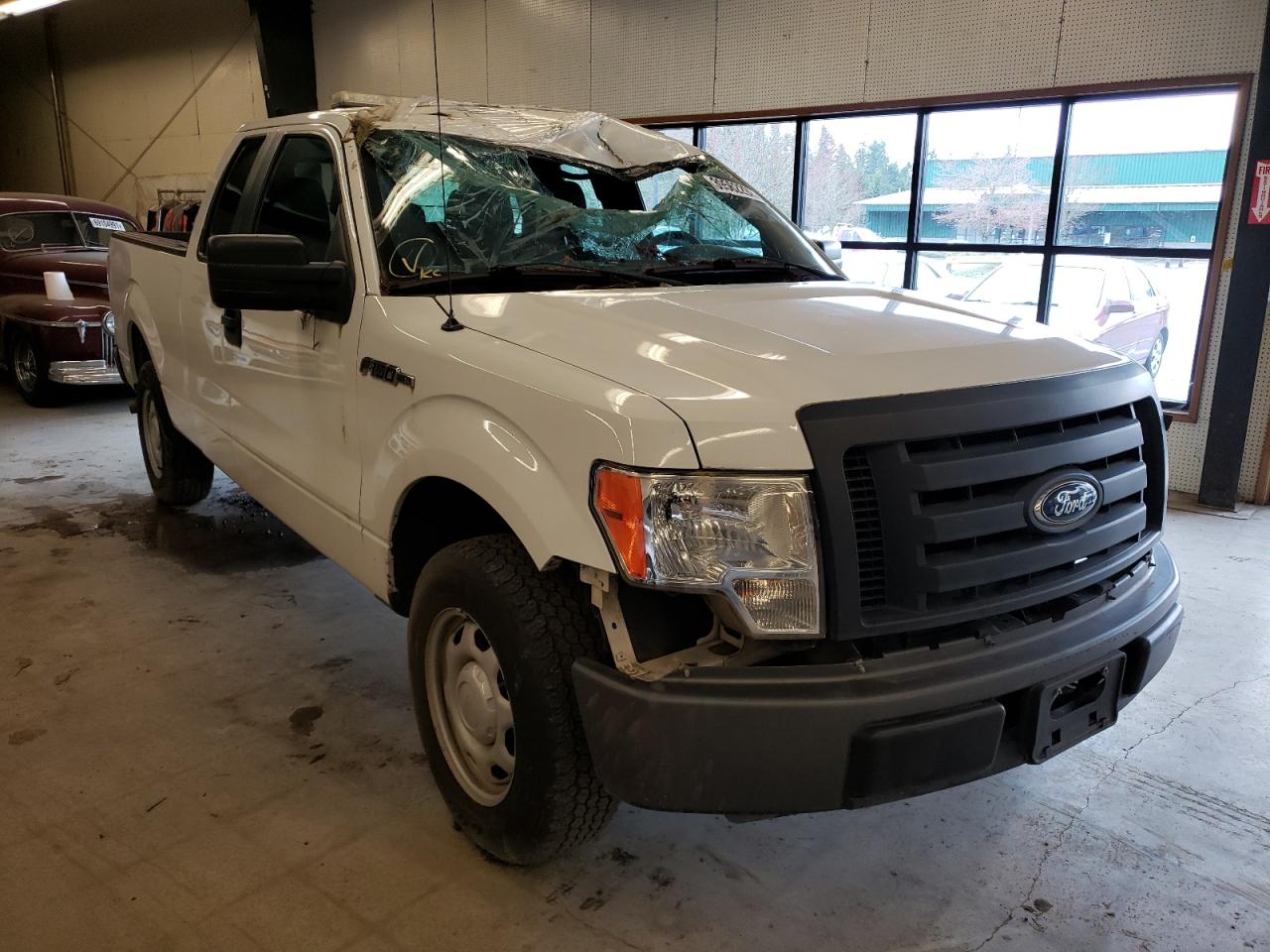 FORD F150 SUPER 2011 with VIN 1FTFX1CF3BFD15595 - Photo from auction