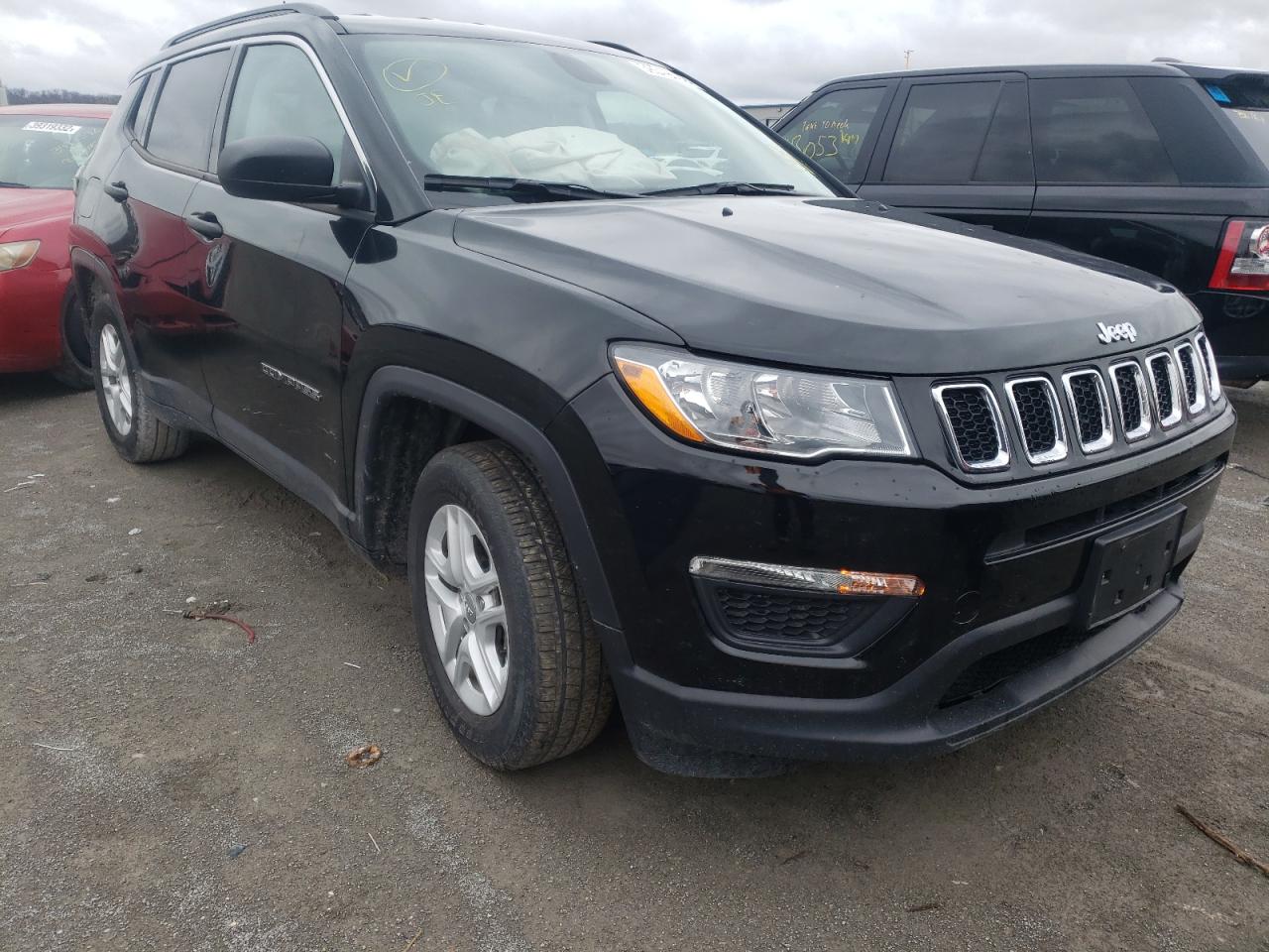 JEEP COMPASS SP 2021 with VIN 3C4NJCAB9MT502082 - Photo from auction