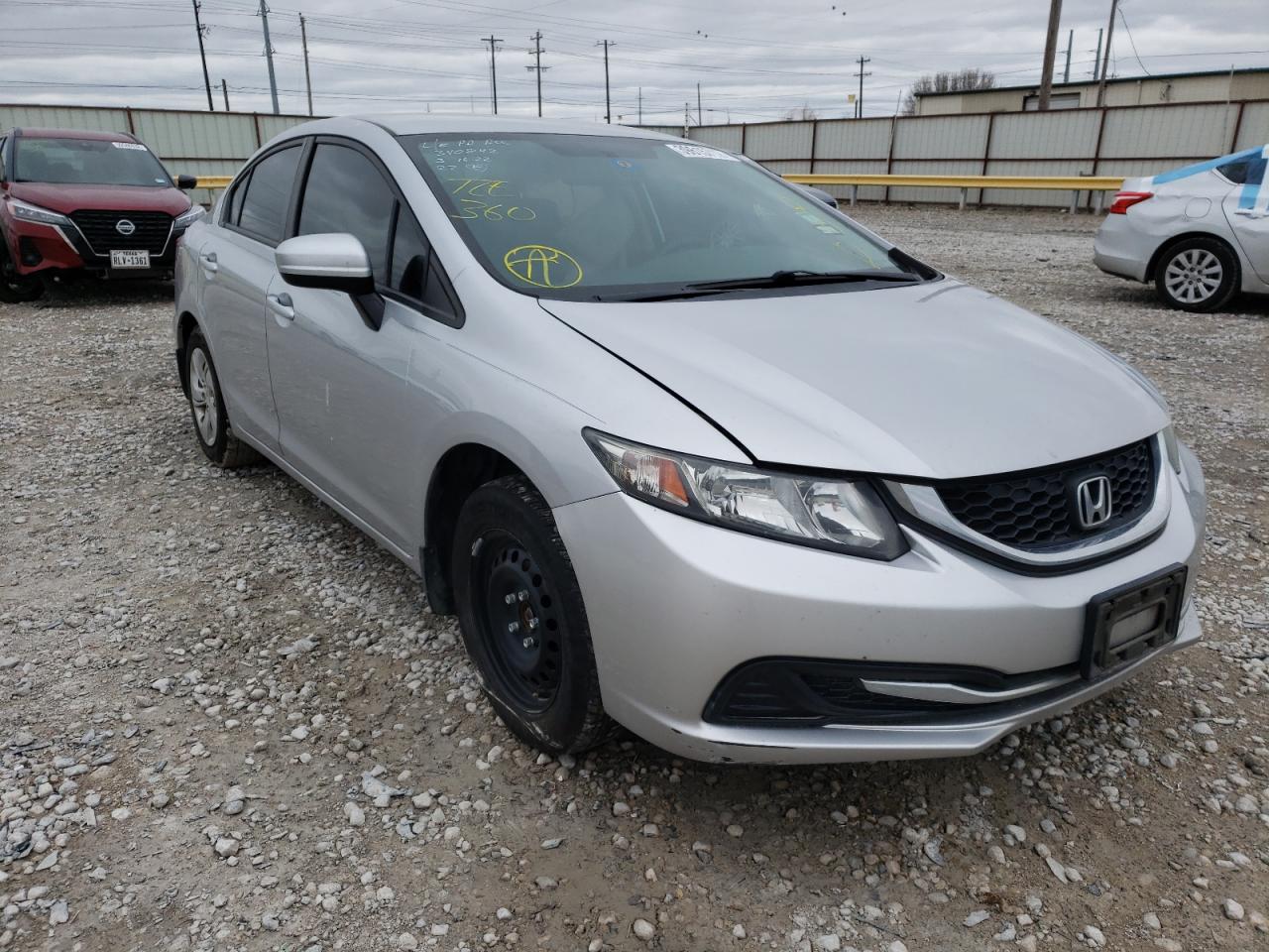 HONDA CIVIC 2015 with VIN 19XFB2F5XFE077574 - Photo from auction