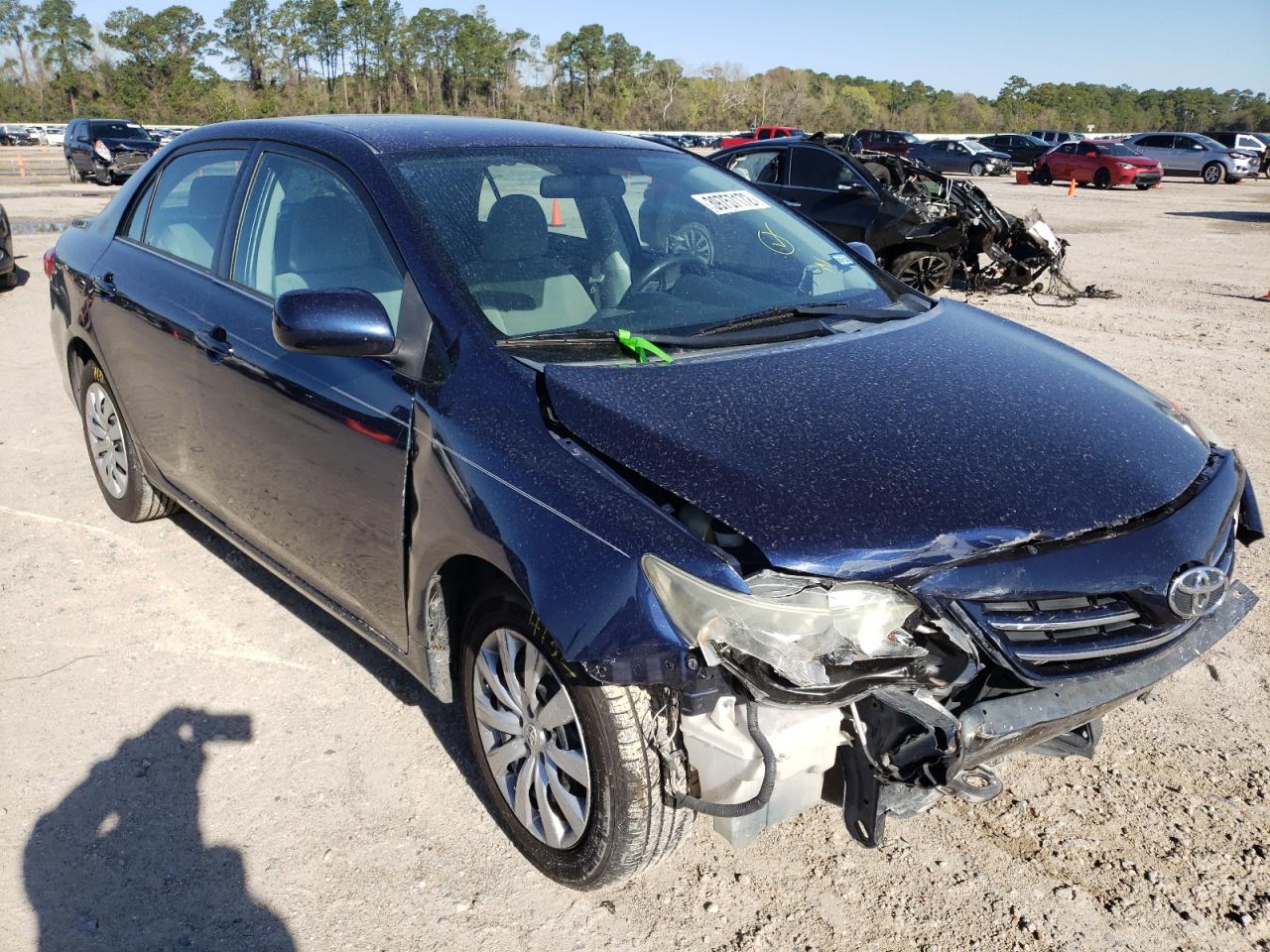 TOYOTA COROLLA BA 2013 with VIN 2T1BU4EE2DC042612 - Photo from auction