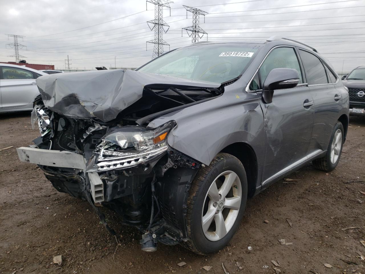 Photo 2 from auction – 2015 LEXUS RX 350 BAS with VIN 2T2BK1BA6FC292844
