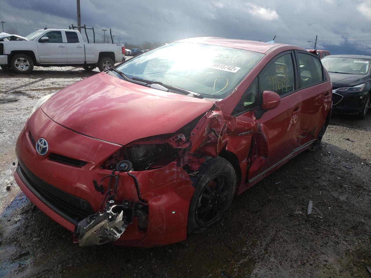 Photo 15 from auction – 2012 TOYOTA PRIUS with VIN JTDKN3DU9C5531617