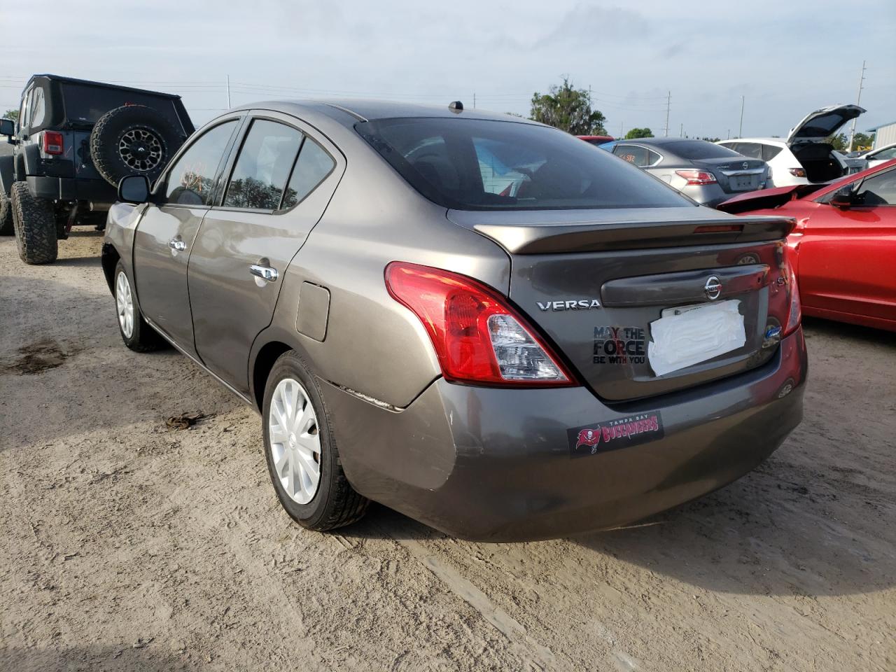 Photo 3 from auction – 2014 NISSAN VERSA with VIN 3N1CN7AP1EL805053